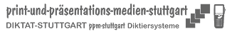 Logo Print-Präsentations-Medien-Stuttgart